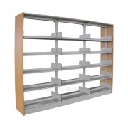 Estante biblioteca aço