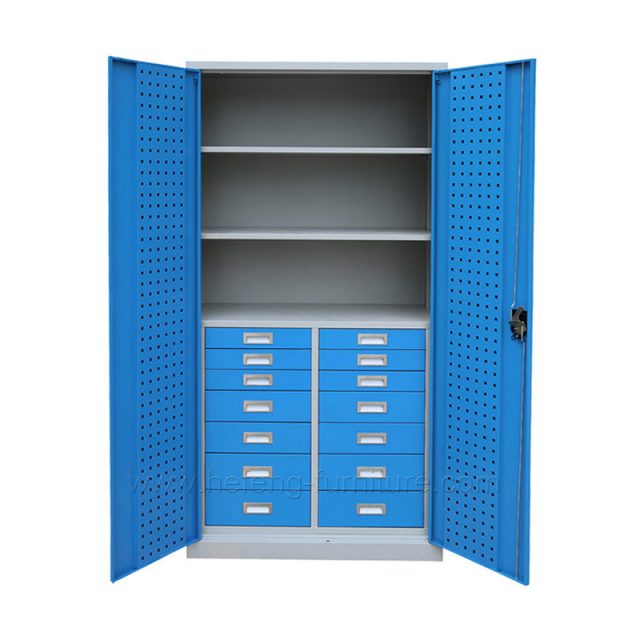 Armários para ferramentas com 14 gavetas